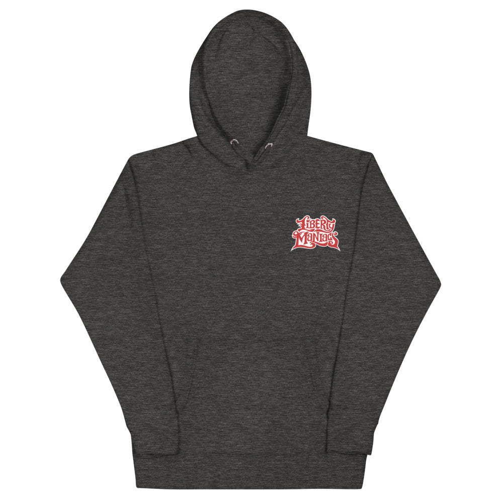 Liberty Maniacs Logo Embroidered Unisex Hoodie