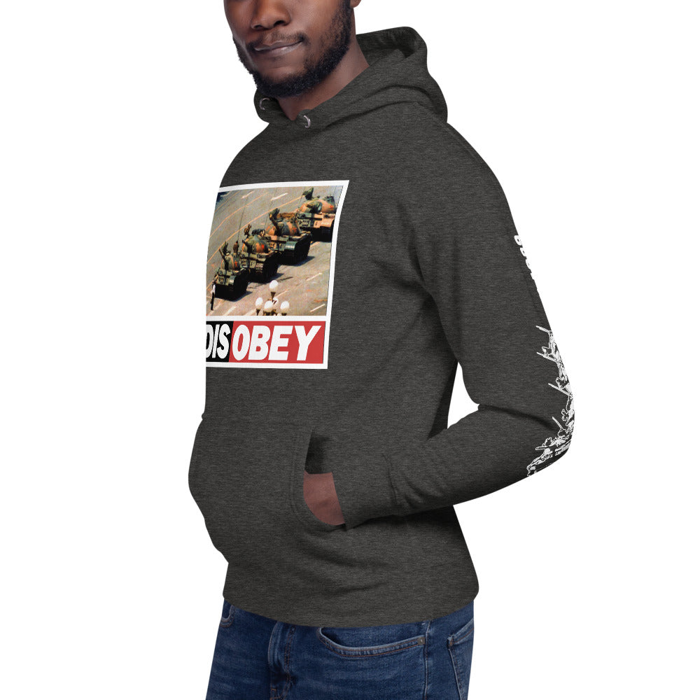 Tank Man DISOBEY 30th Anniversary Unisex Pullover Hoodie