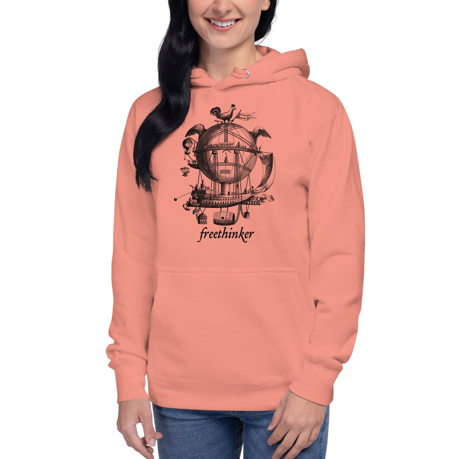 Freethinker California Fleece American Apparel Hoodie
