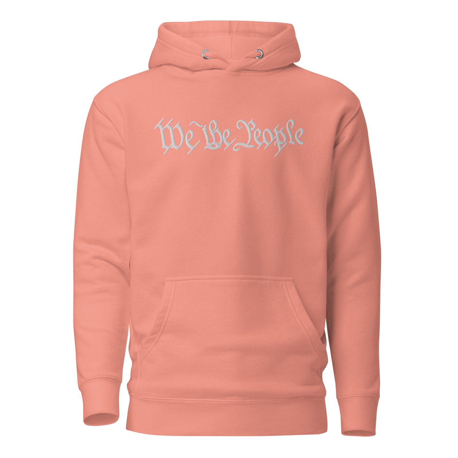 We the People Embroidered Hoodie