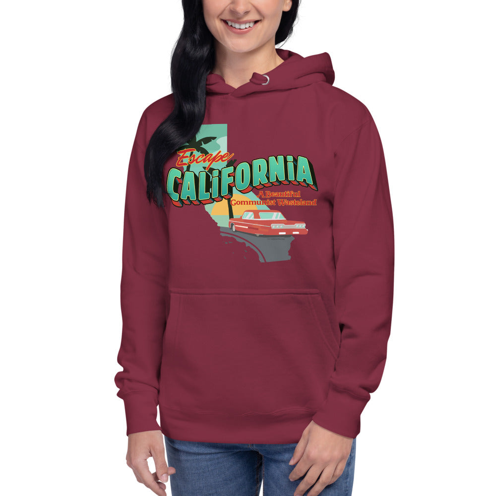 Escape California A Beautiful Communist Wasteland Unisex Hoodie