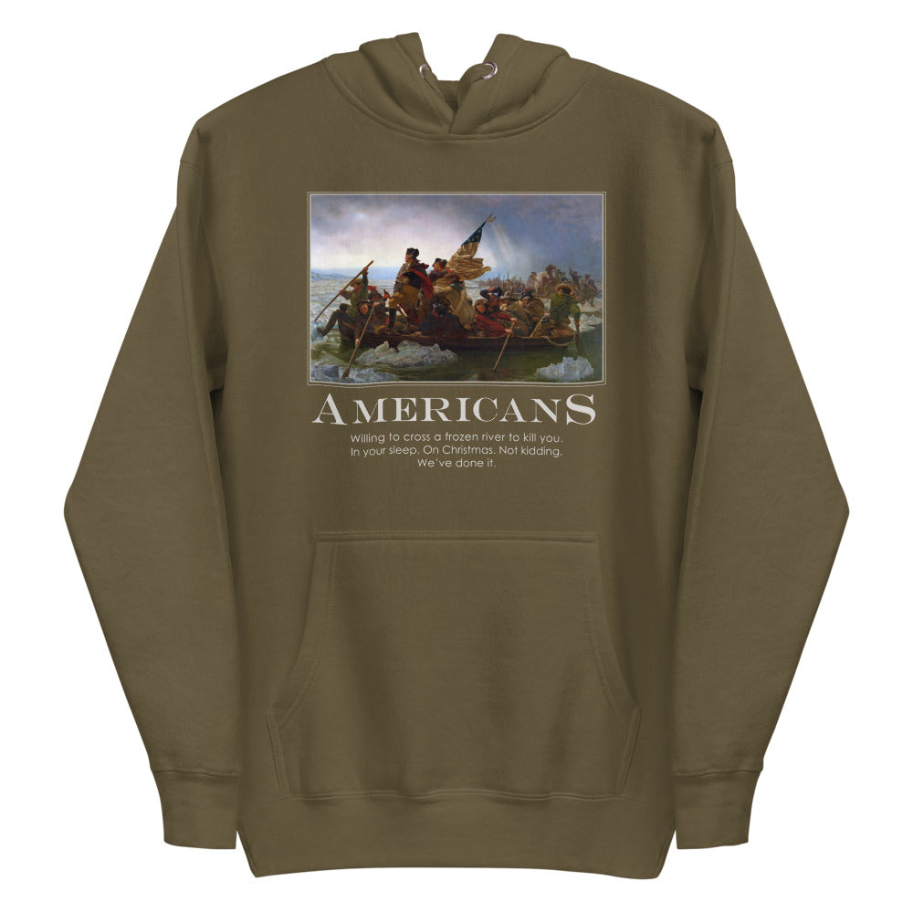 Americans Unisex Liberty Maniacs Hoodie