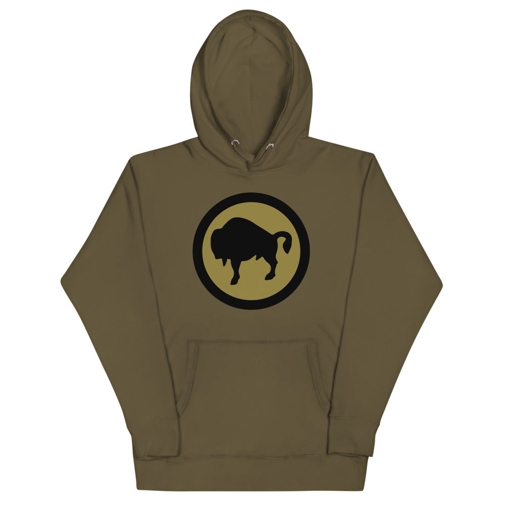 92nd Division Buffalo Soldier WWI Insignia Unisex Hoodie