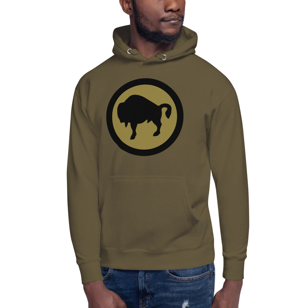 92nd Division Buffalo Soldier WWI Insignia Unisex Hoodie