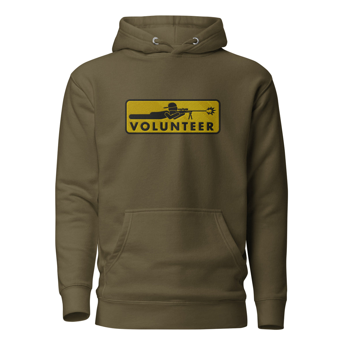 Volunteer Sharpshooter Embroidered Hoodie Sweatshirt