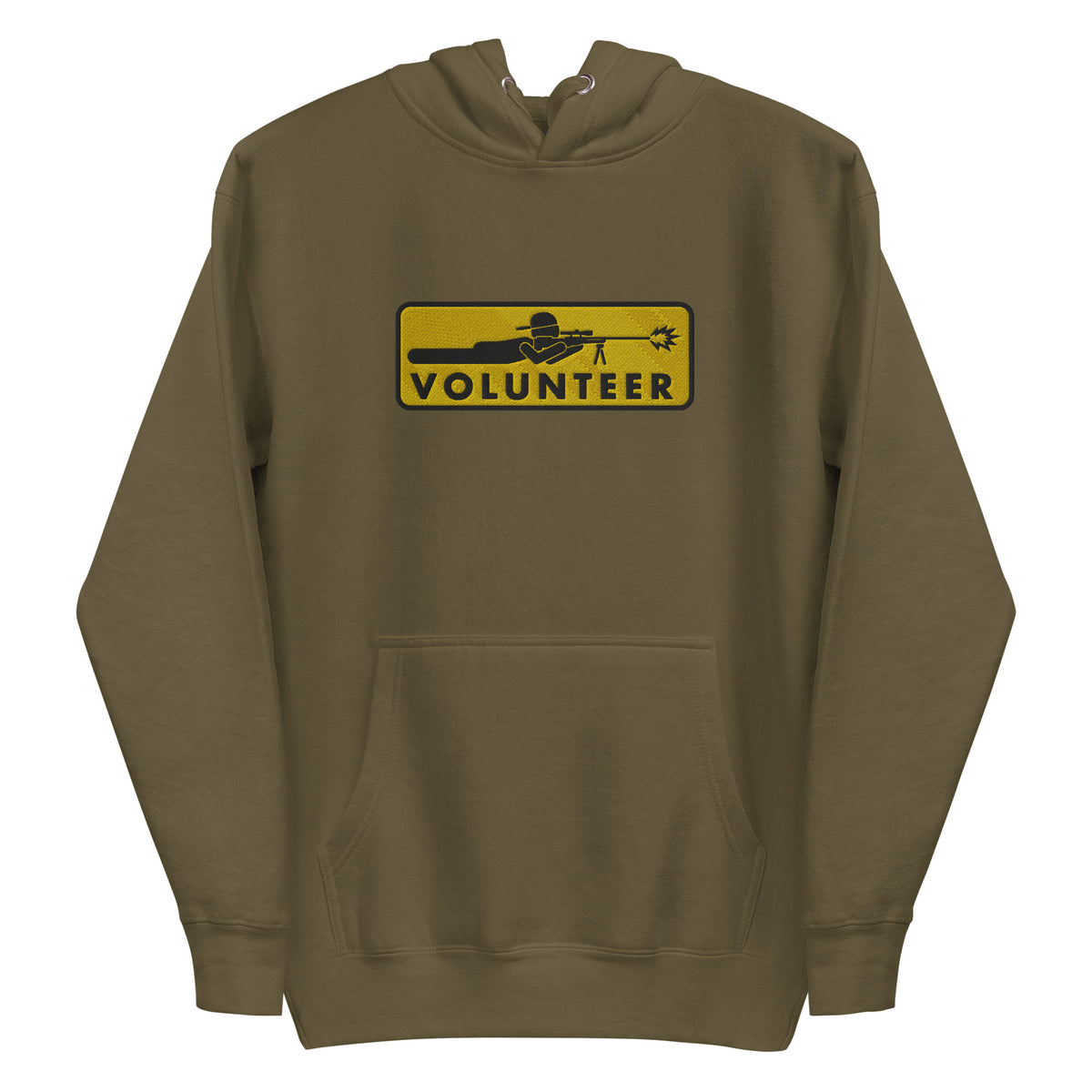 Volunteer Sharpshooter Embroidered Hoodie Sweatshirt