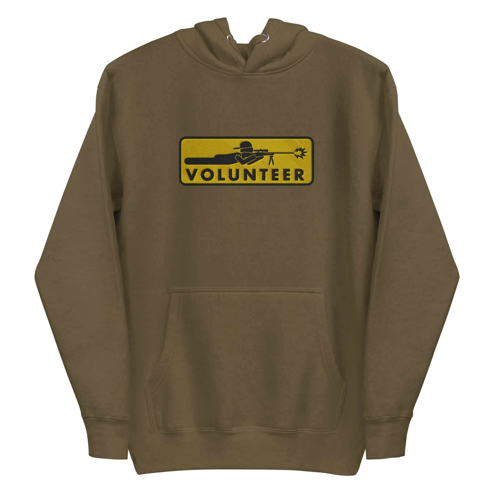 Volunteer Sharpshooter Embroidered Hoodie Sweatshirt