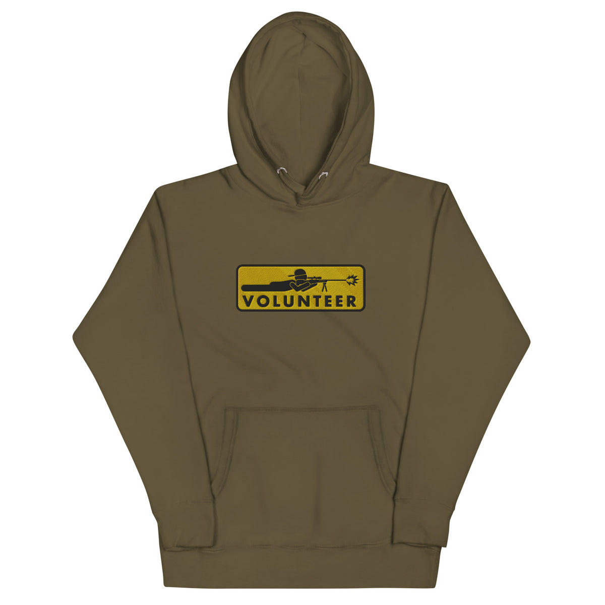 Volunteer Sharpshooter Embroidered Hoodie Sweatshirt