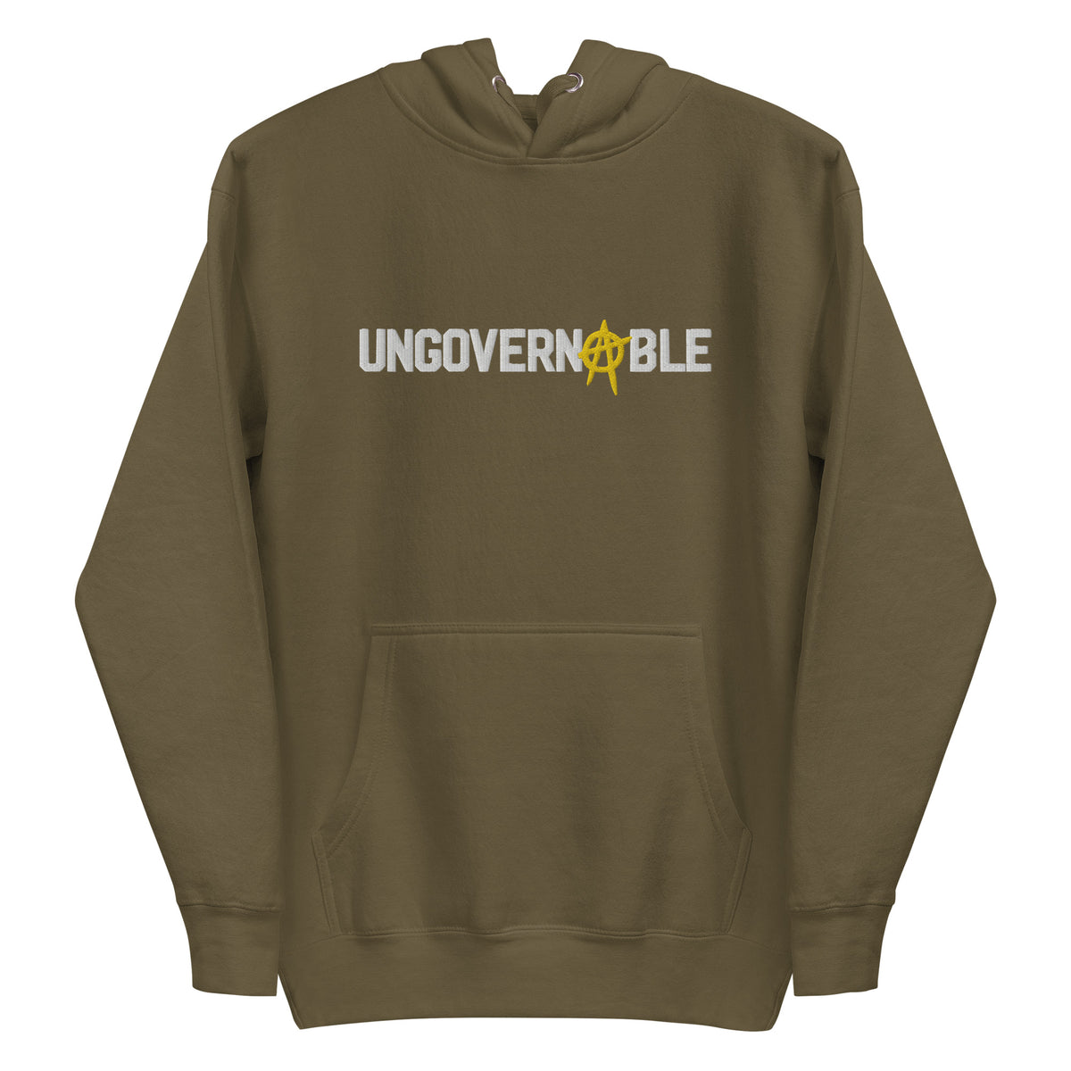 Ungovernable Embroidered Unisex Hoodie