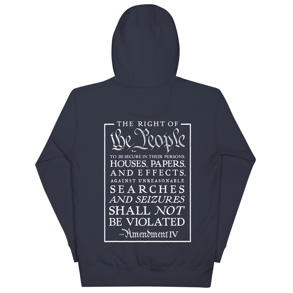 4th Amendment We the People Bill of Rights Unisex Hoodie