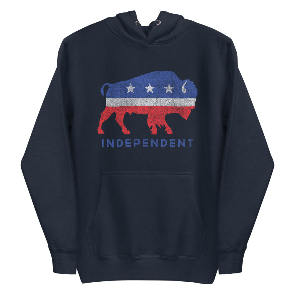 Bison Independent Unisex Hoodie