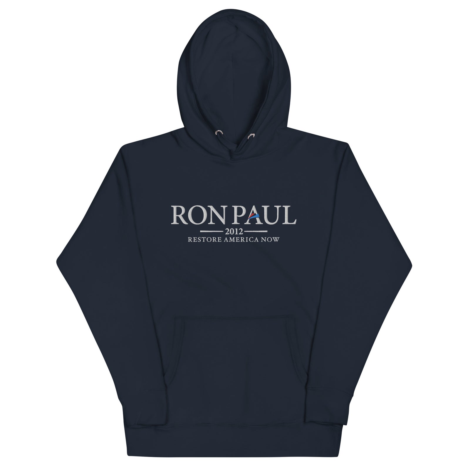Ron Paul 2012 Reproduction Embroidered Unisex Hoodie