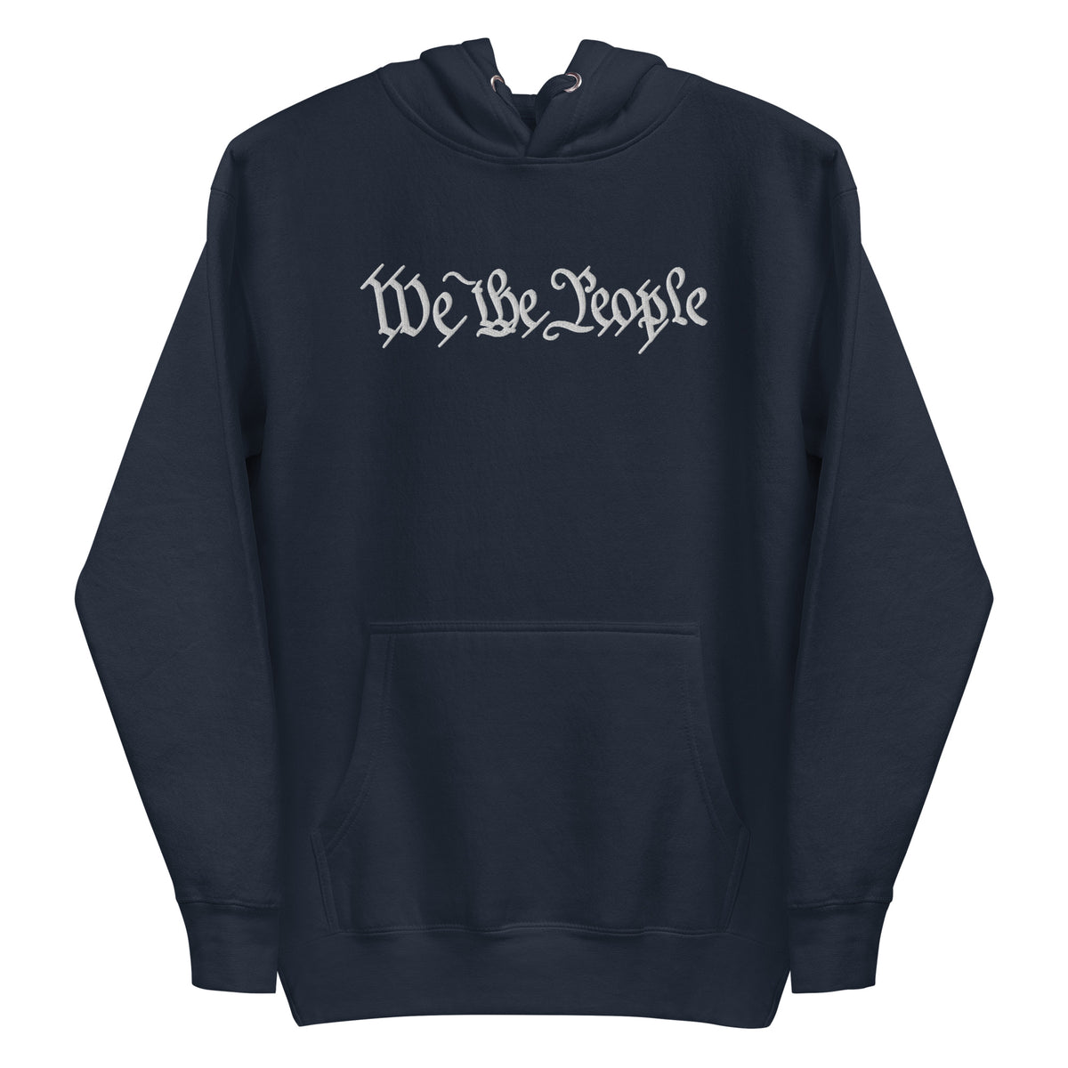 We the People Embroidered Hoodie