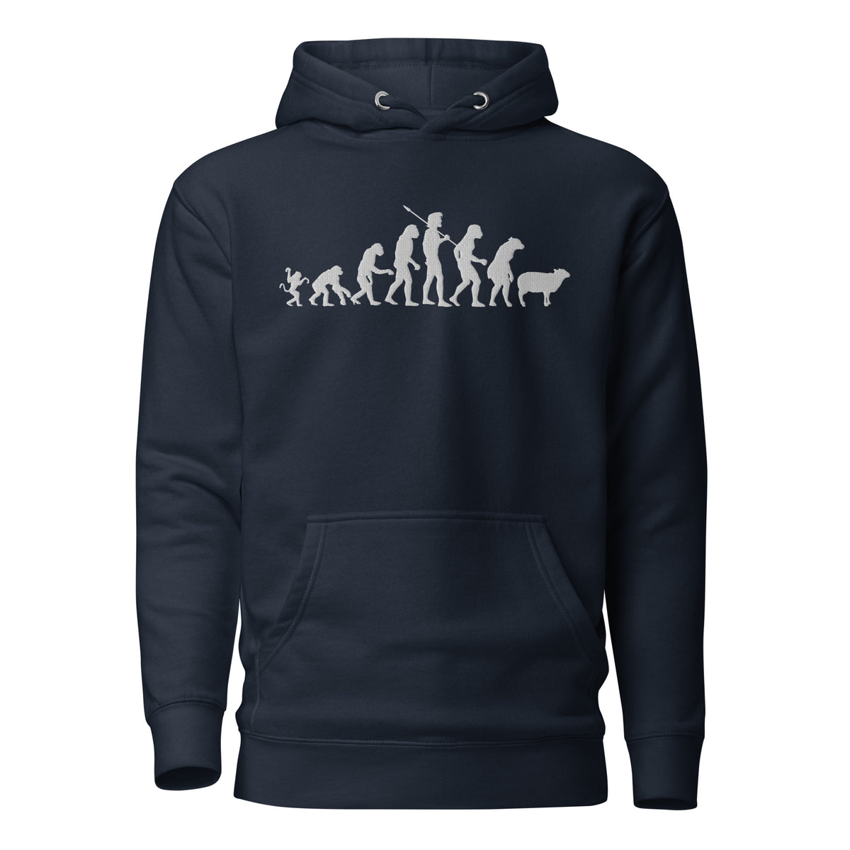 Modern Evolution Embroidered Hoodie