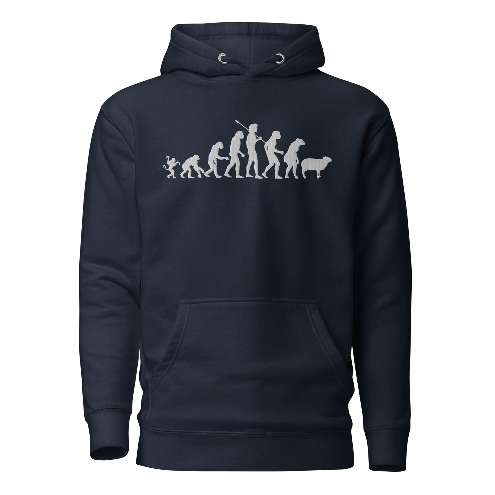 Modern Evolution Embroidered Hoodie
