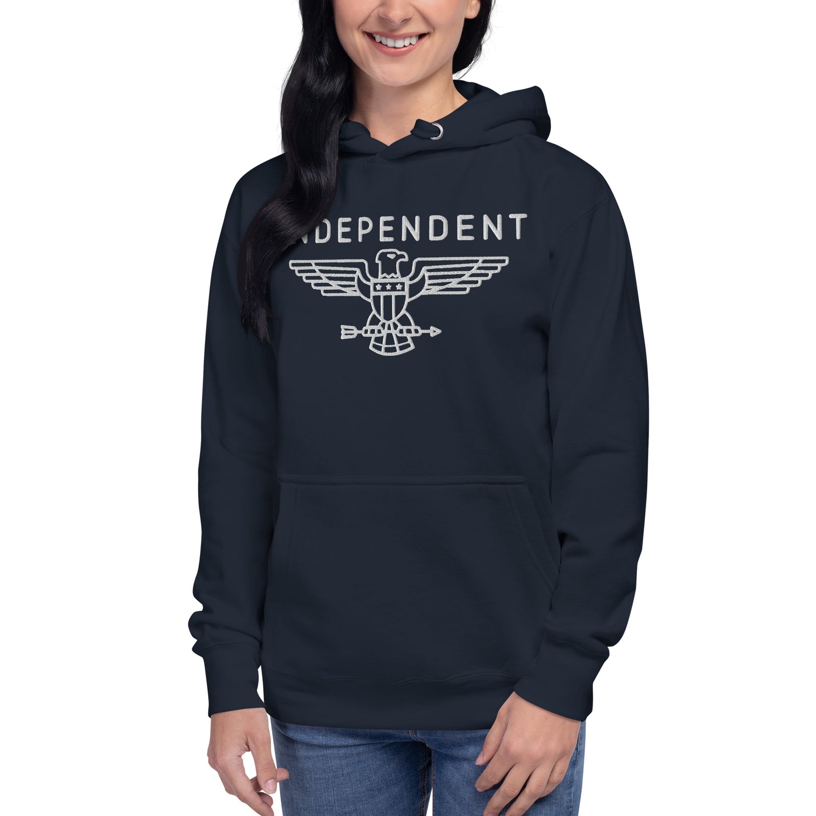 Independent Eagle Embroidered Hoodie