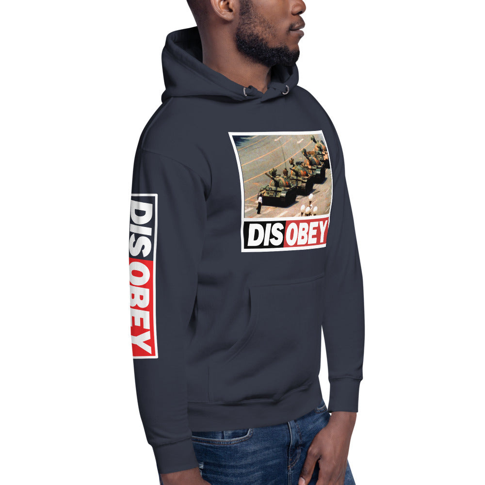 Tank Man DISOBEY 30th Anniversary Unisex Pullover Hoodie