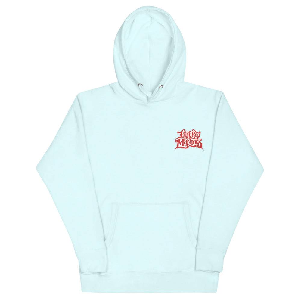 Liberty Maniacs Logo Embroidered Unisex Hoodie