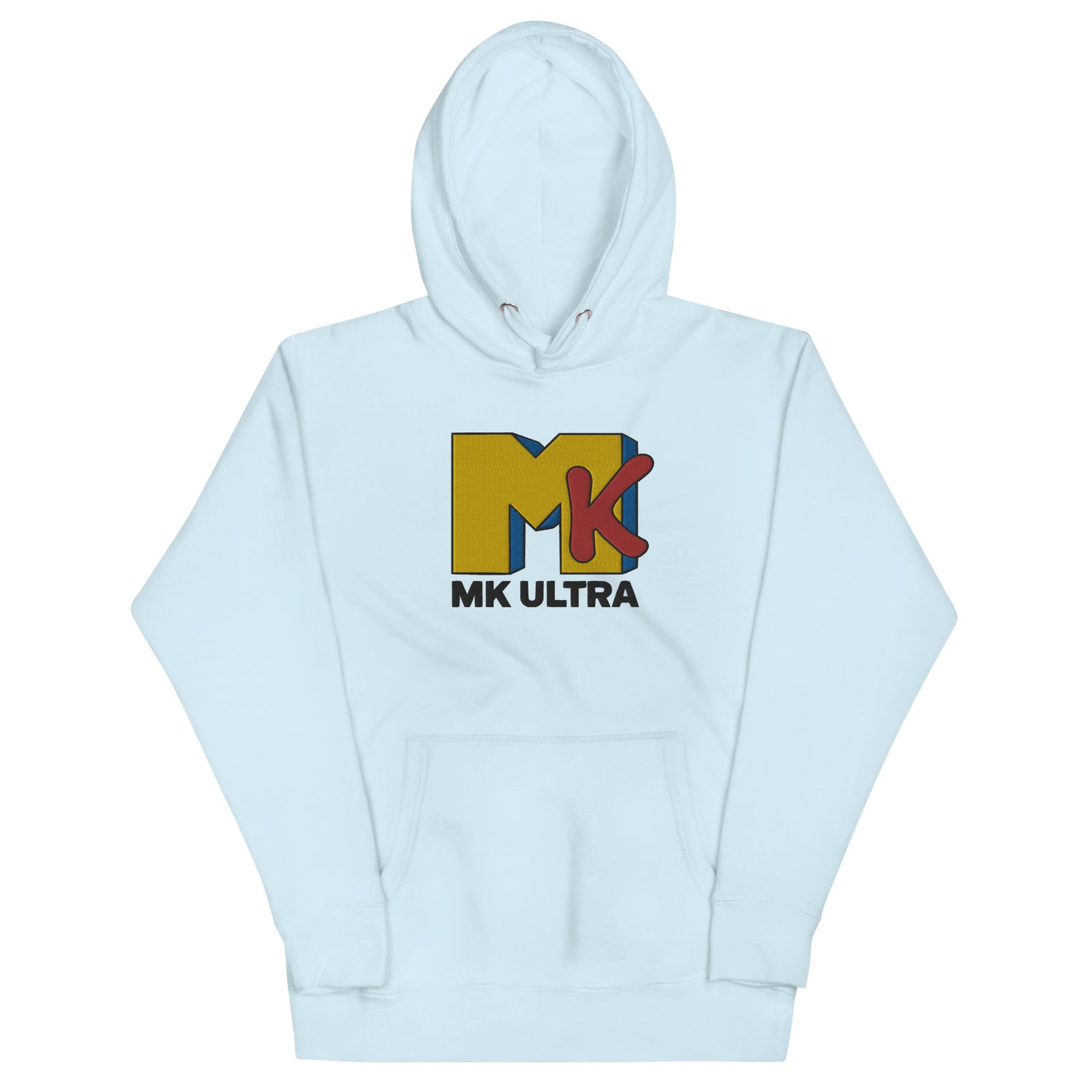 MK Ultra Parody Embroidered Hoodie