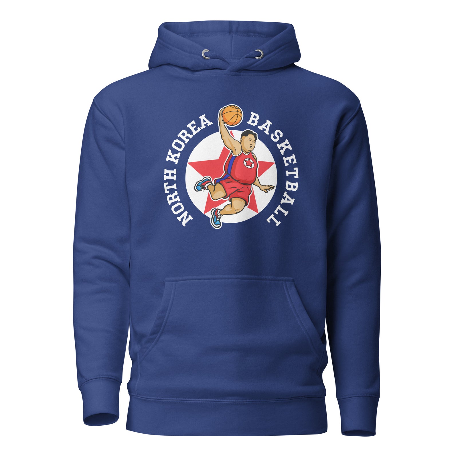 Air Un Rocketman North Korean Basketball Unisex Fleece Hoodie