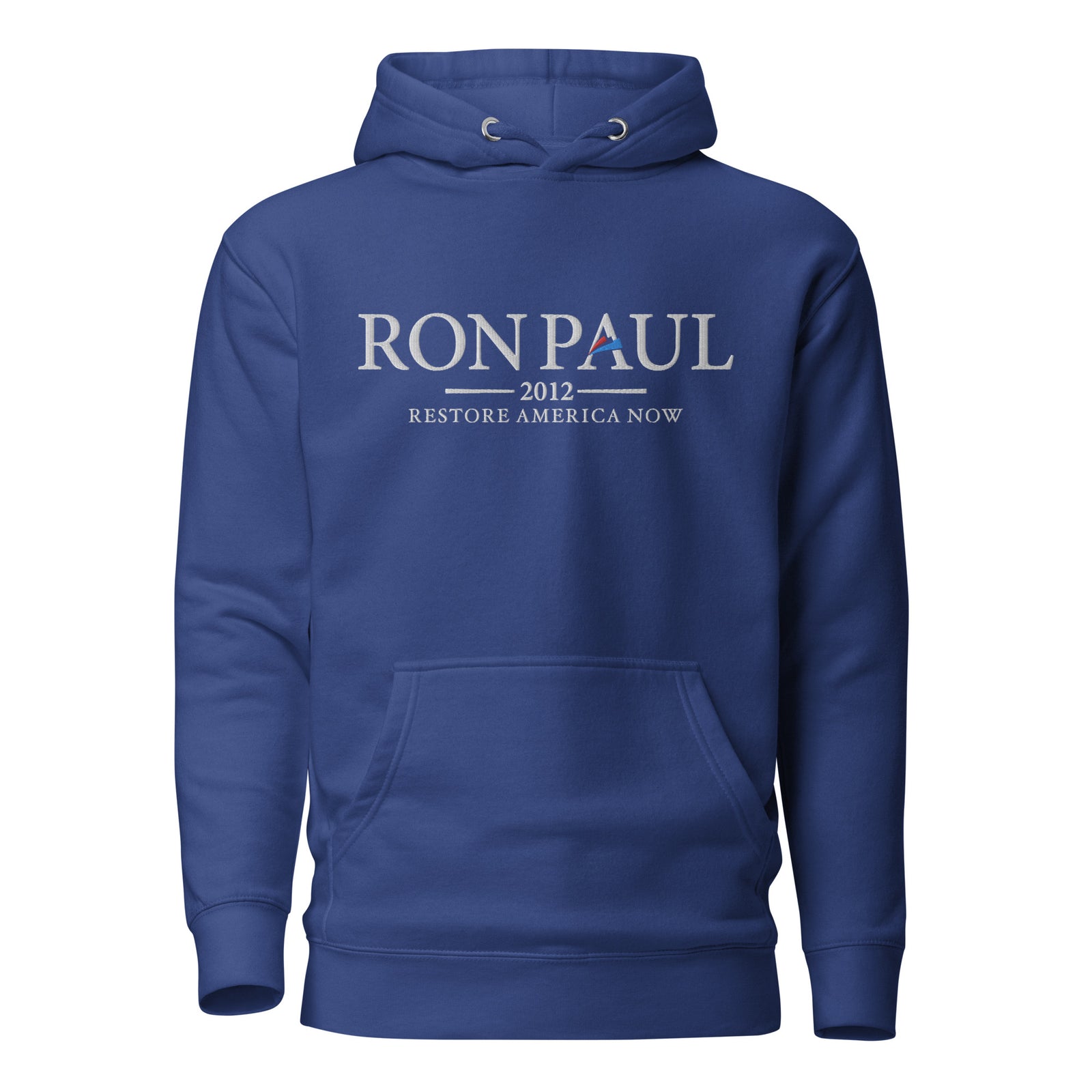 Ron Paul 2012 Reproduction Embroidered Unisex Hoodie