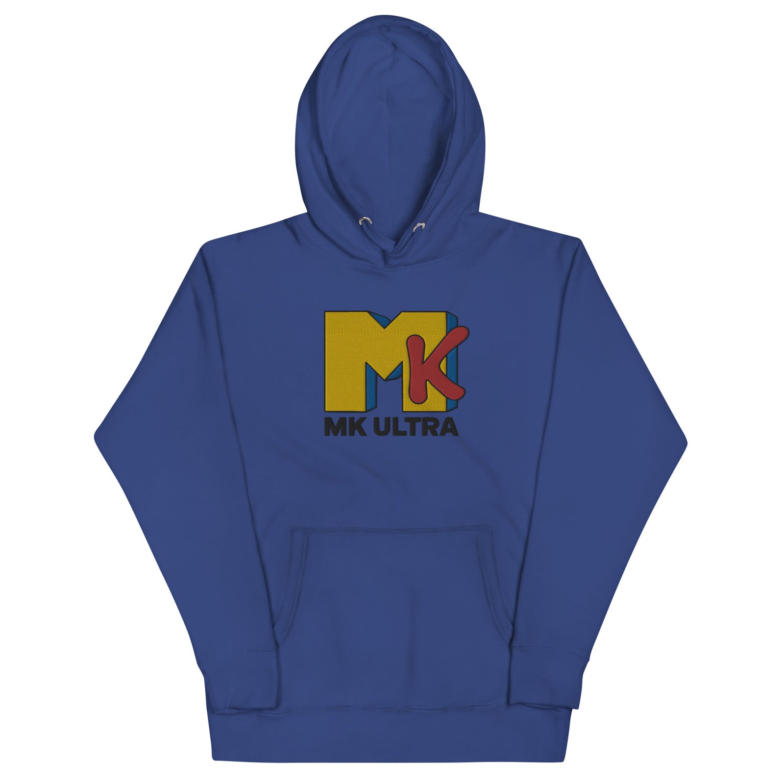 MK Ultra Parody Embroidered Hoodie