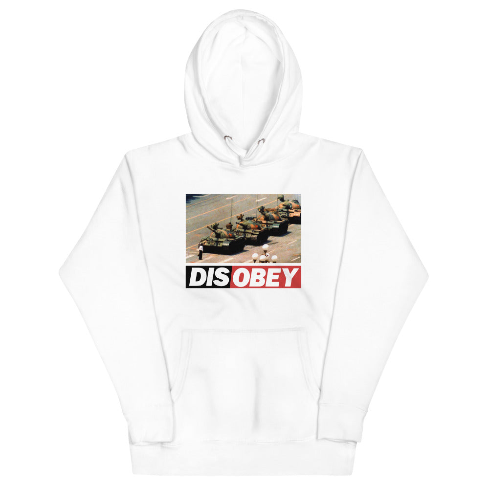 Tank Man DISOBEY Athletic Unisex Hoodie