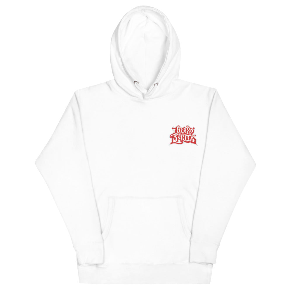 Liberty Maniacs Logo Embroidered Unisex Hoodie