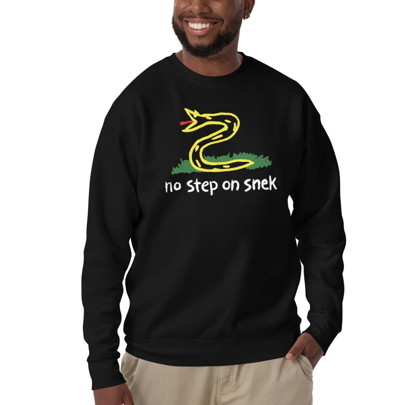 No Step On Snek Crewneck Sweatshirt