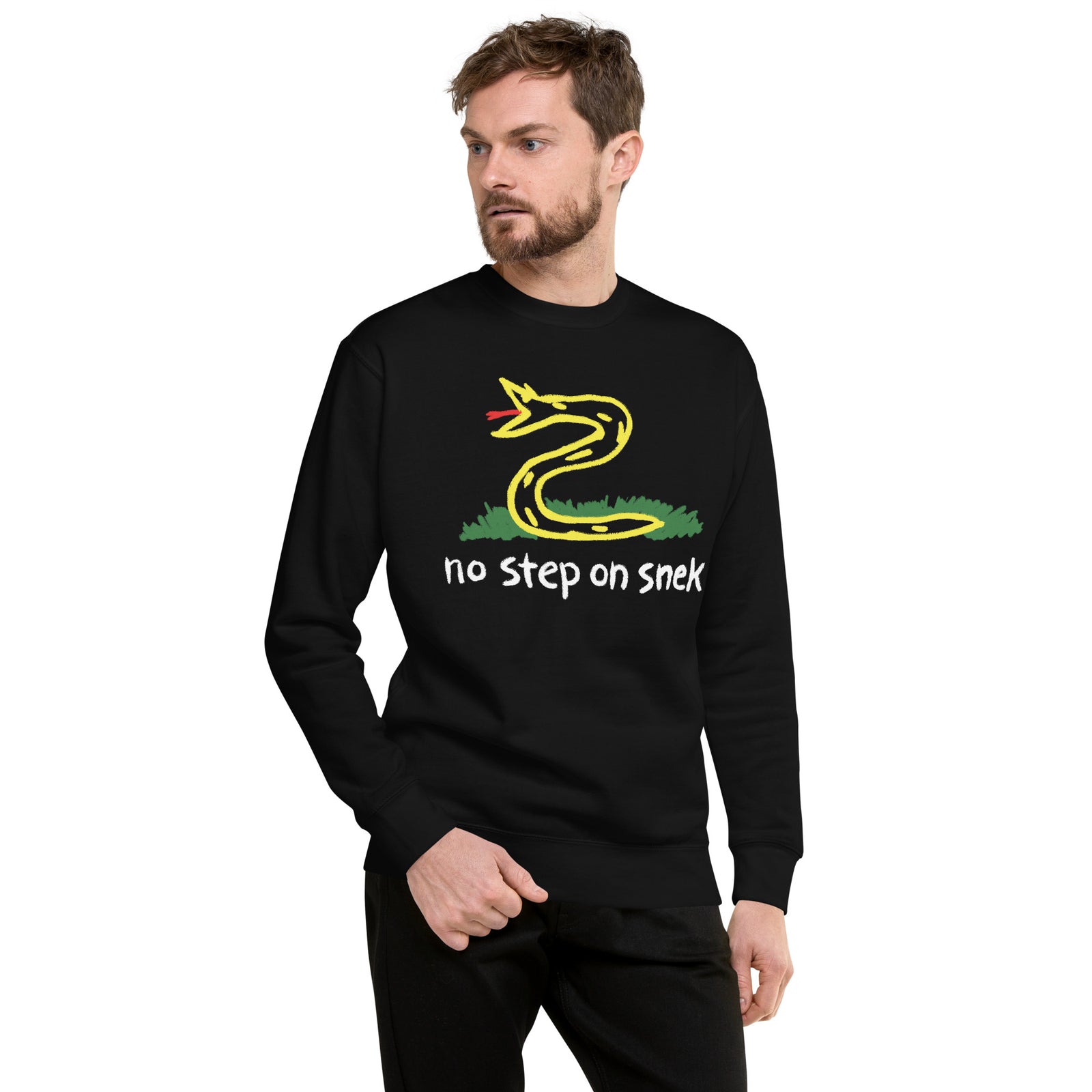 No Step On Snek Crewneck Sweatshirt