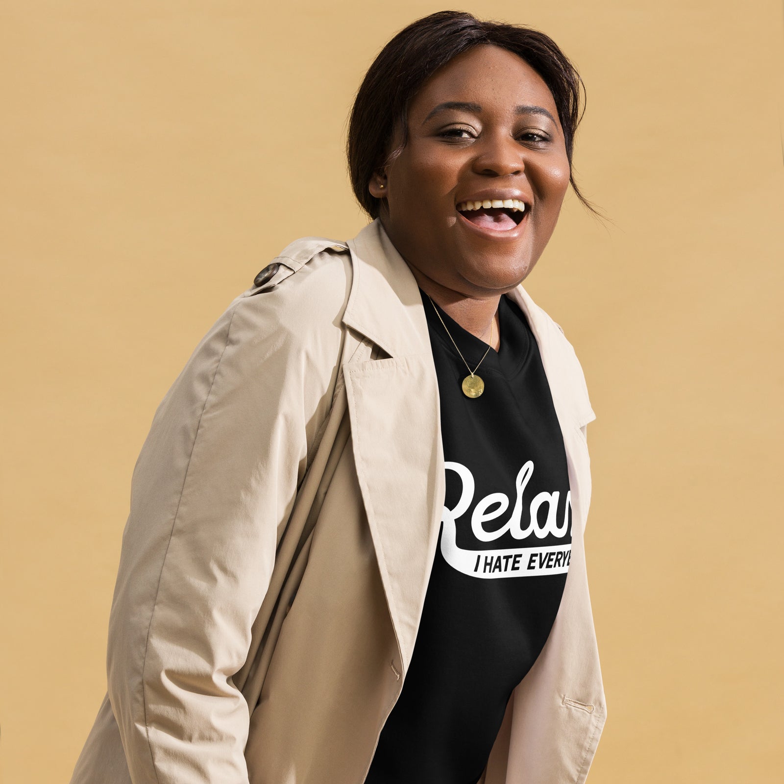 Relax I Hate Everbody Unisex fleece sweatshirt