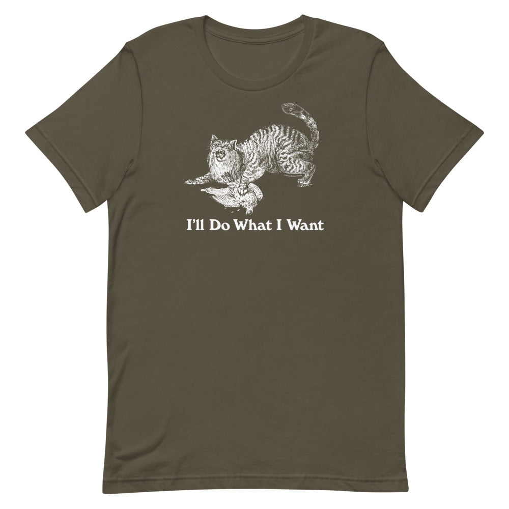 Wildcat I'll Do What I Want Short-Sleeve Unisex T-Shirt