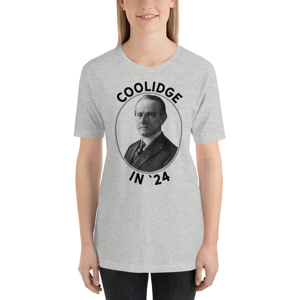 Coolidge in 1924 Retro Campaign T-Shirt