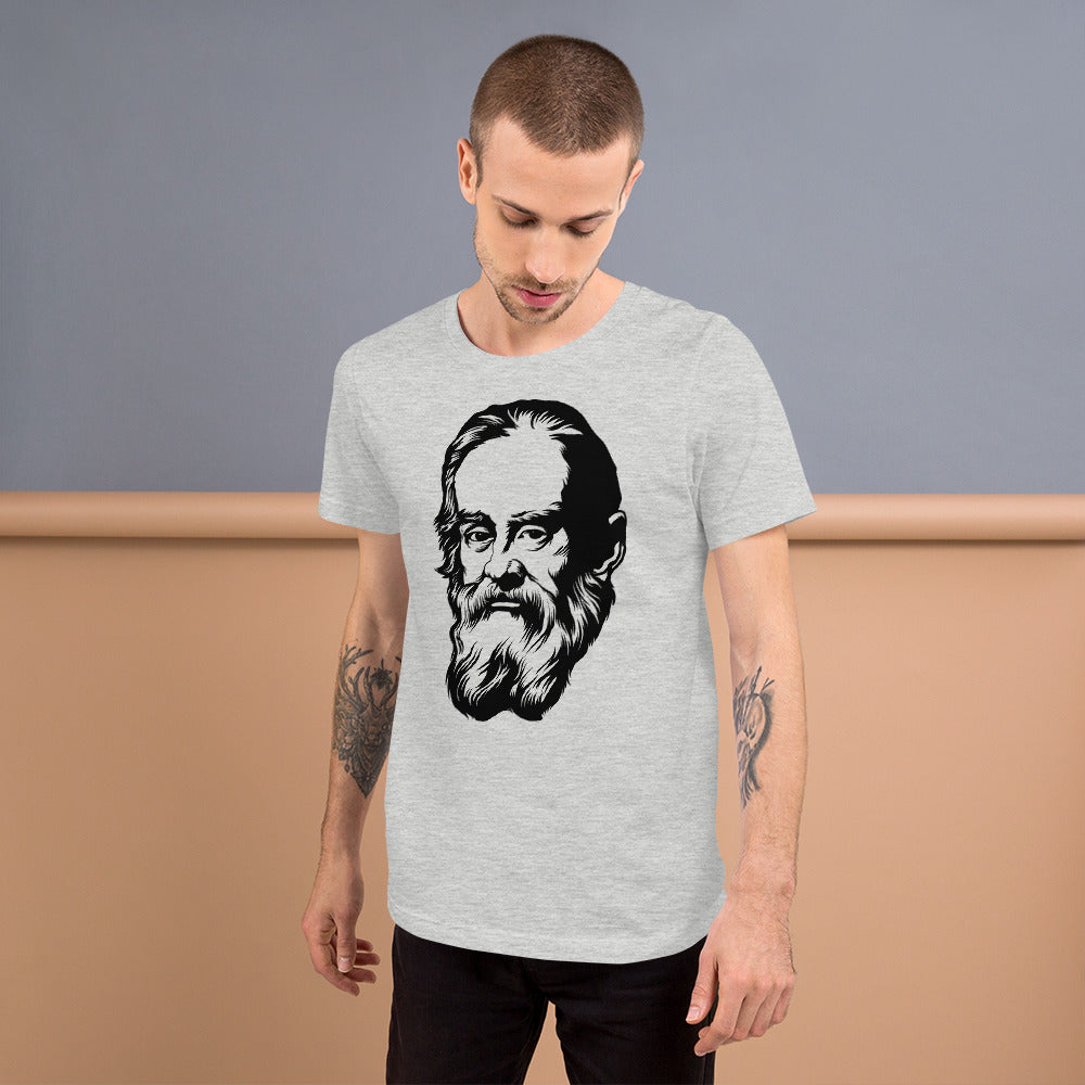 Galileo Humble Reasoning of a Single Individual Short-Sleeve Unisex T-Shirt