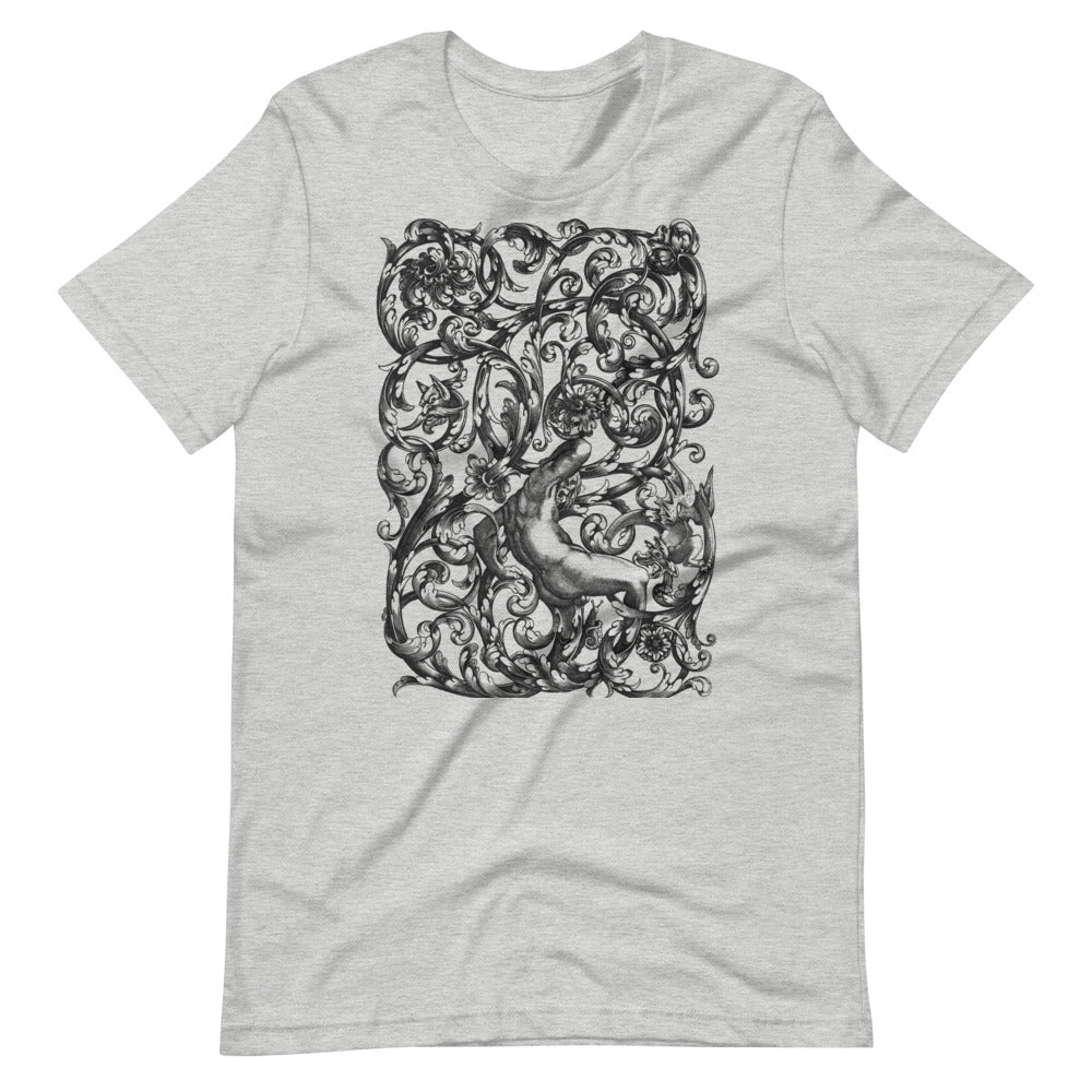 Beauty Conquering Brutality Graphic T-Shirt