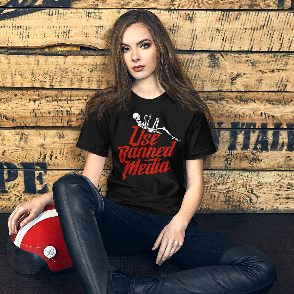 Use Banned Media Short-Sleeve Unisex T-Shirt