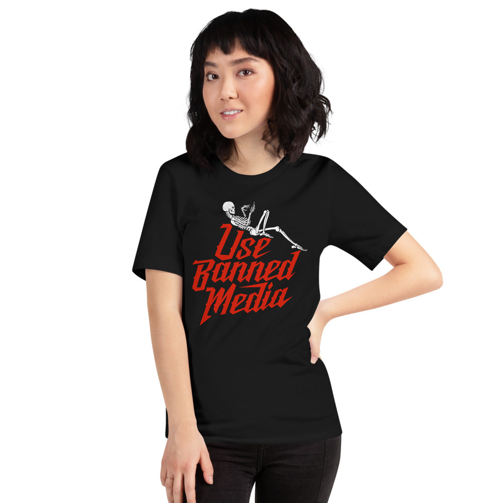 Use Banned Media Short-Sleeve Unisex T-Shirt
