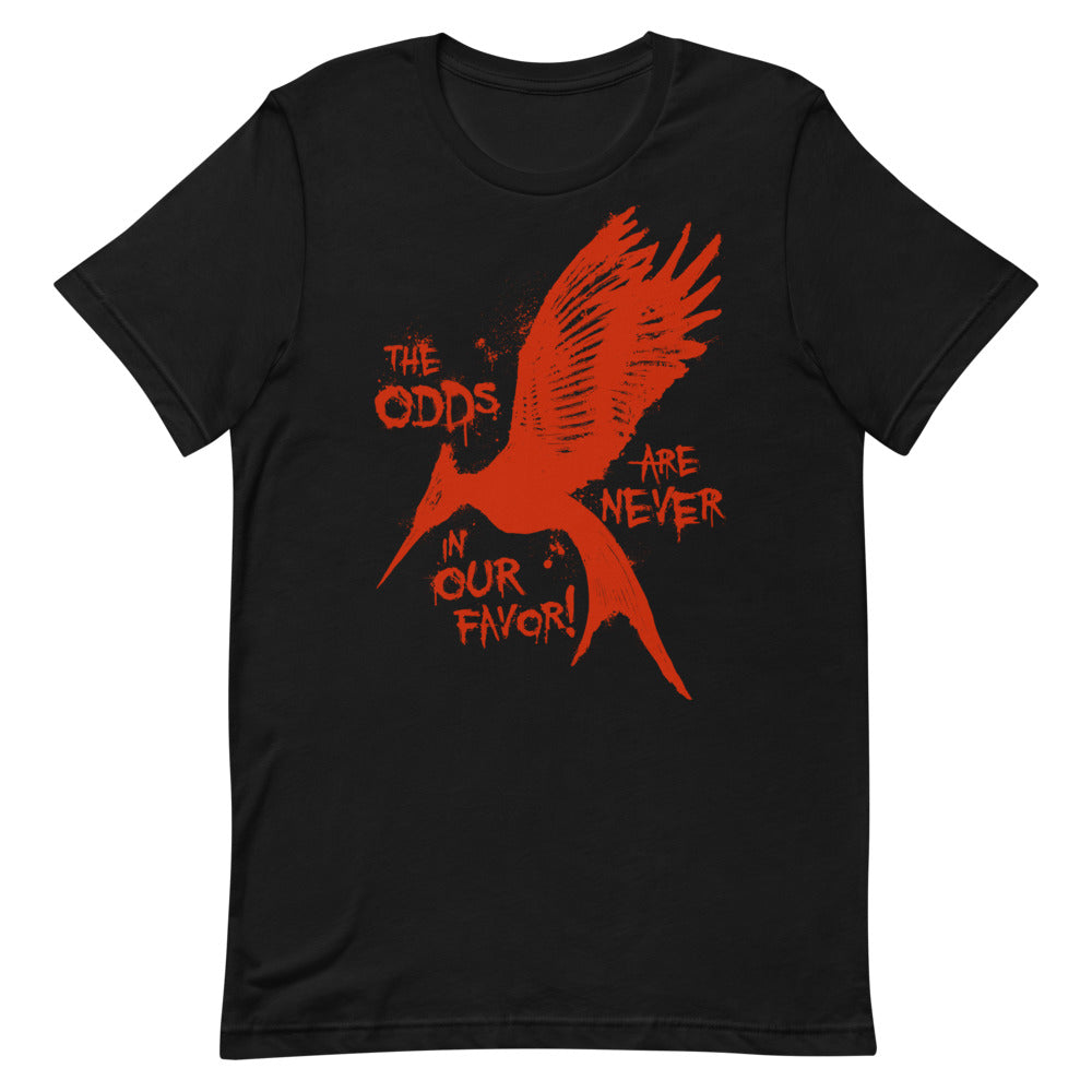 The Odd Are Never In Our Favor Mockingjay Short-Sleeve Unisex T-Shirt