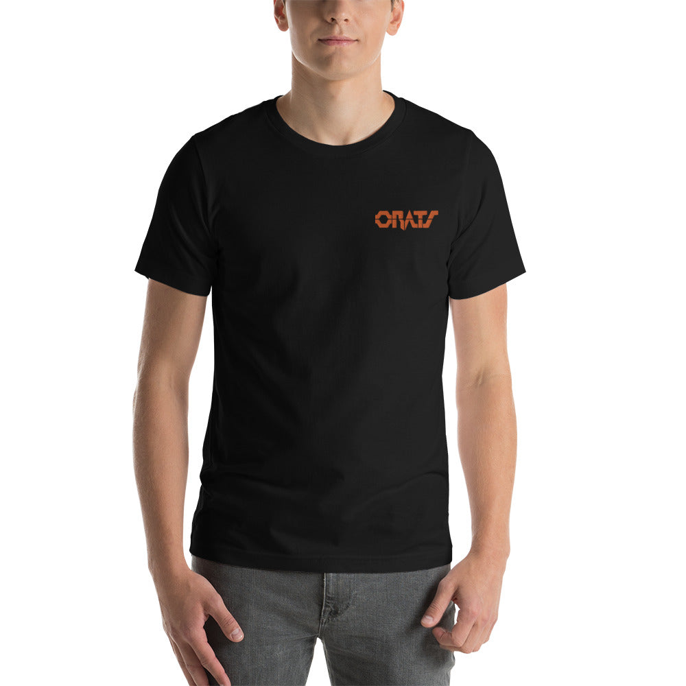 ORATS Embroidered Short-Sleeve Unisex T-Shirt