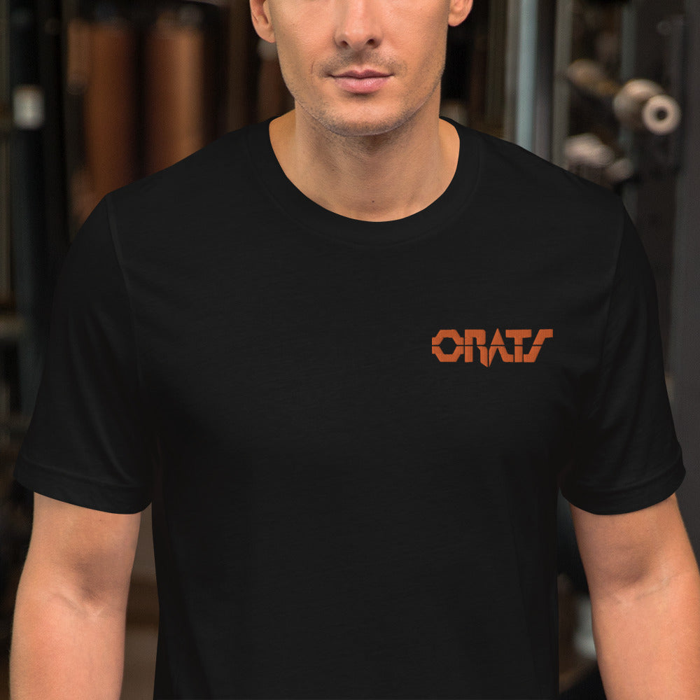 ORATS Embroidered Short-Sleeve Unisex T-Shirt