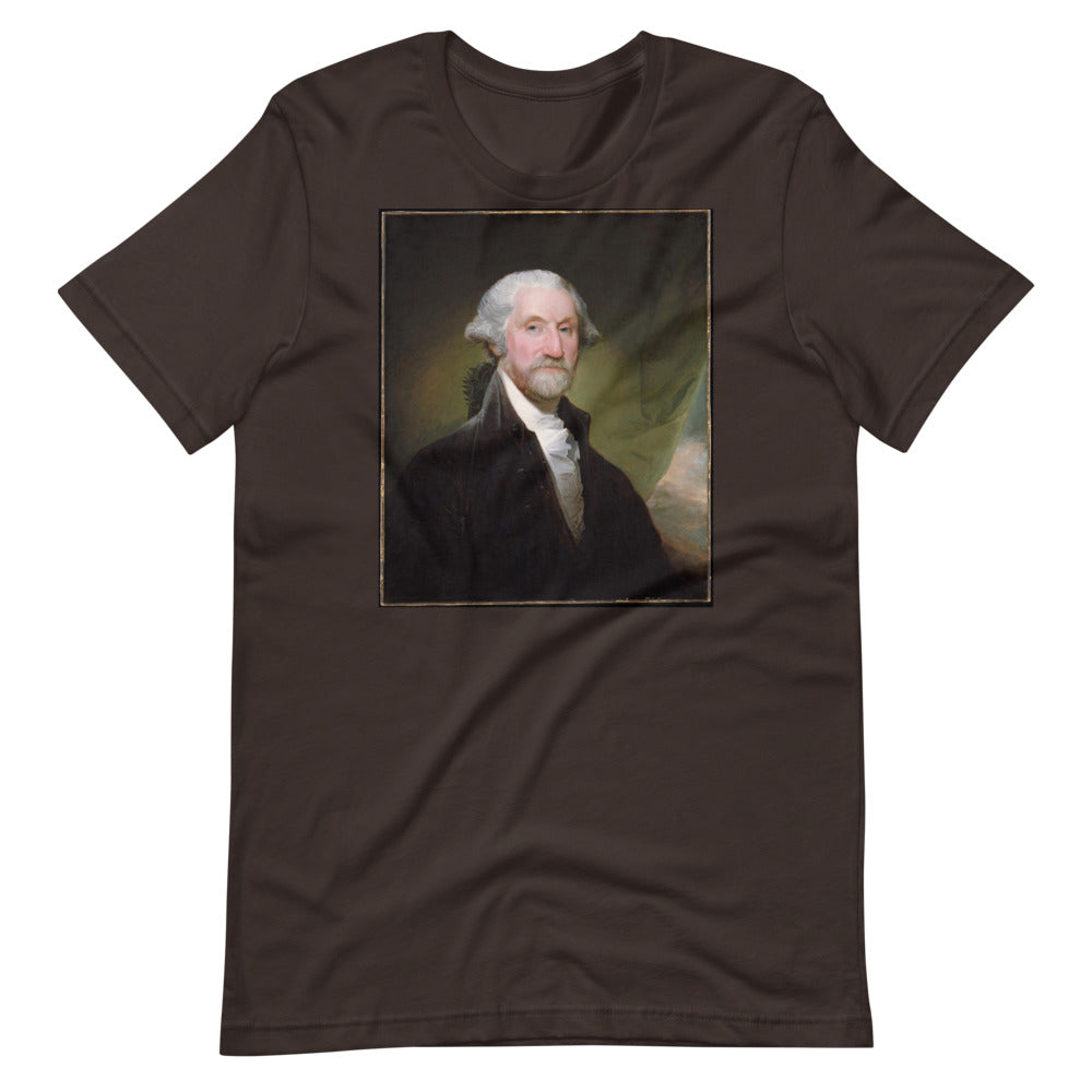 George Washington Bearded Badass Short-Sleeve Unisex T-Shirt