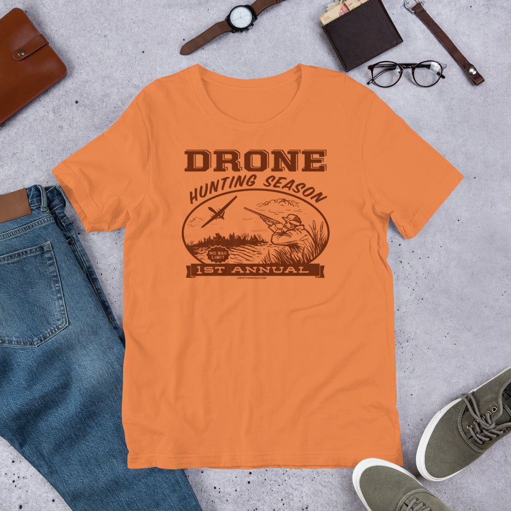 Drone Hunting Season Short-Sleeve Unisex T-Shirt