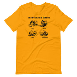 The Science Is Settled Skulls Short-Sleeve Unisex T-Shirt