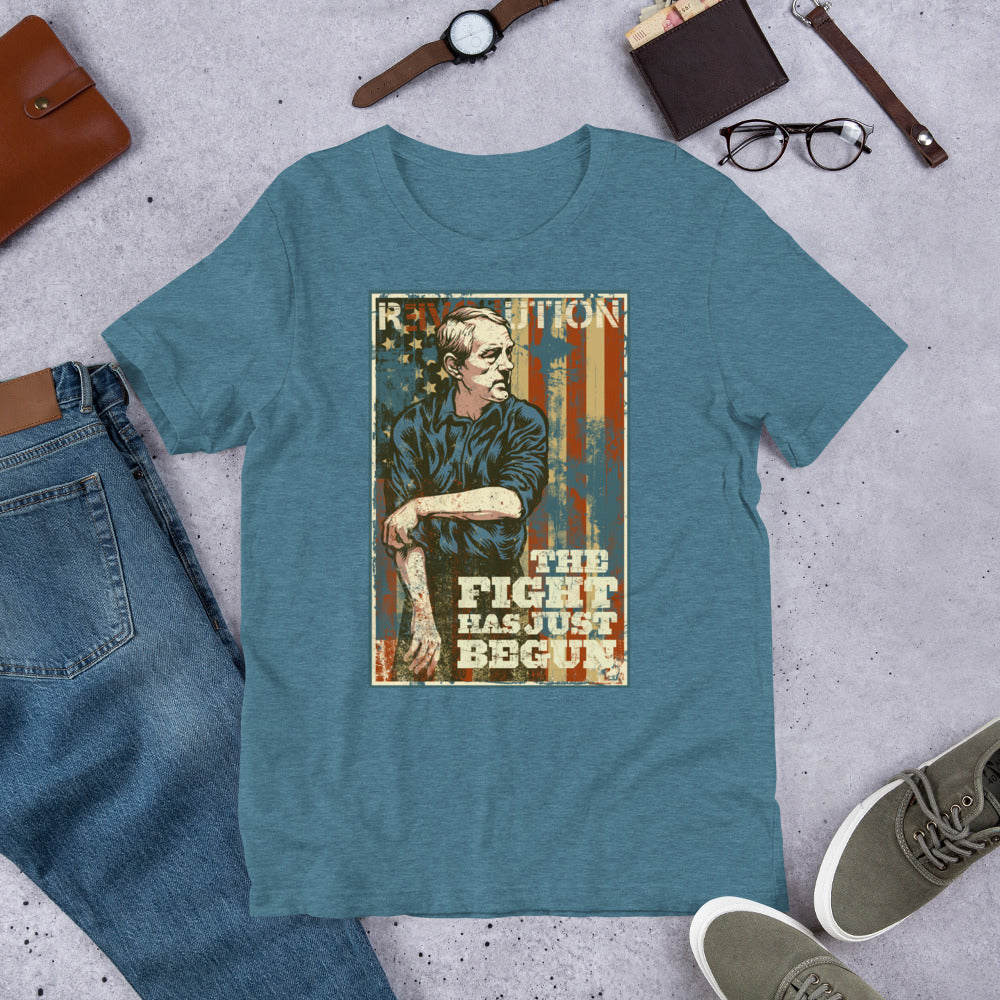 Ron Paul The Fight Has Just Begun Vintage 2008 Campaign Tee