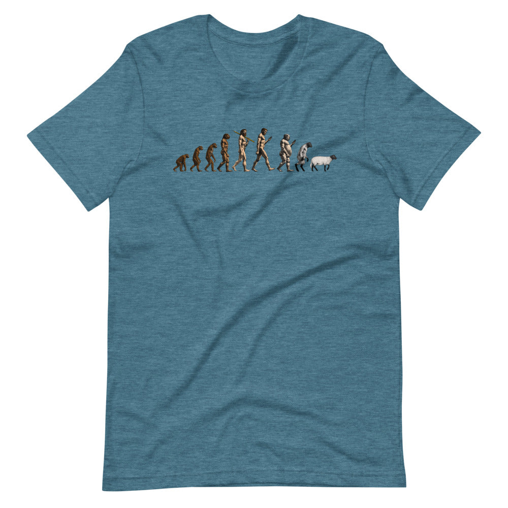 March of Devolution Sheeple T-Shirt
