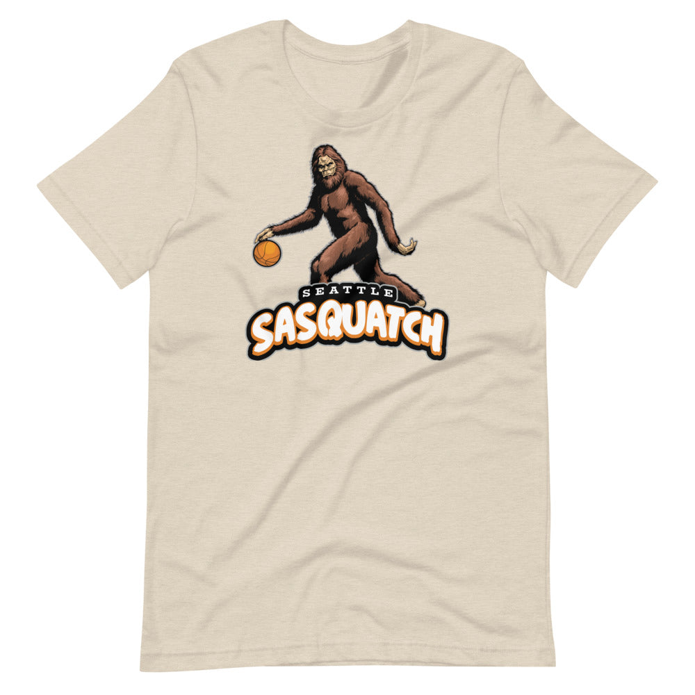 Seattle Sasquatch Basketball Short-Sleeve Unisex T-Shirt