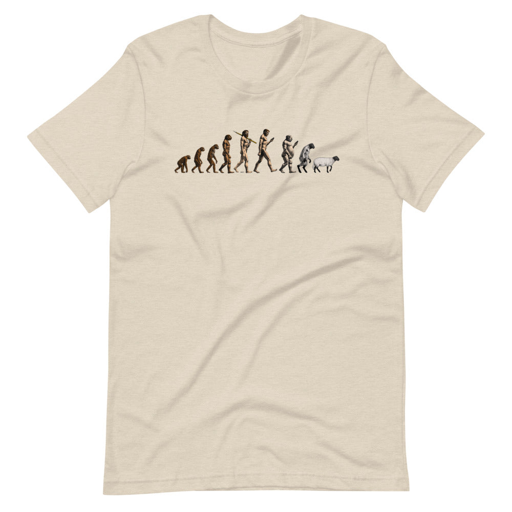 March of Devolution Sheeple T-Shirt