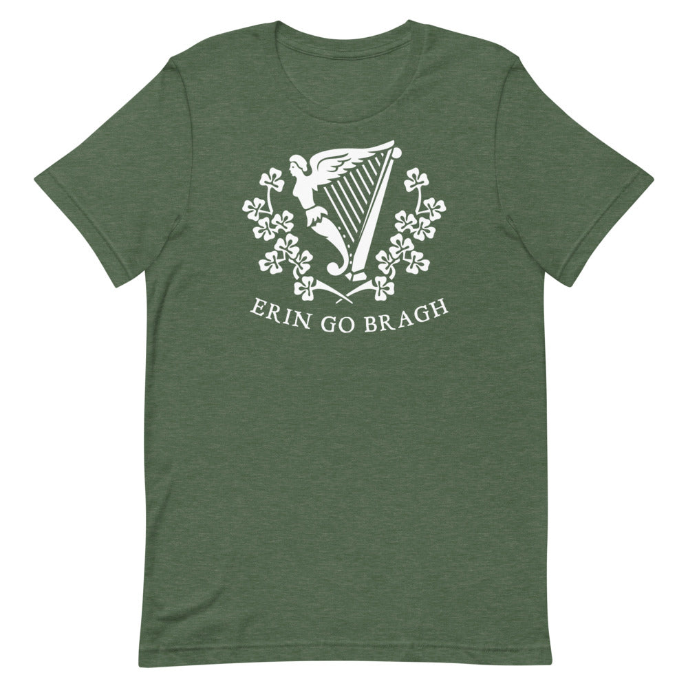 Erin Go Bragh Harp Short-Sleeve Unisex T-Shirt