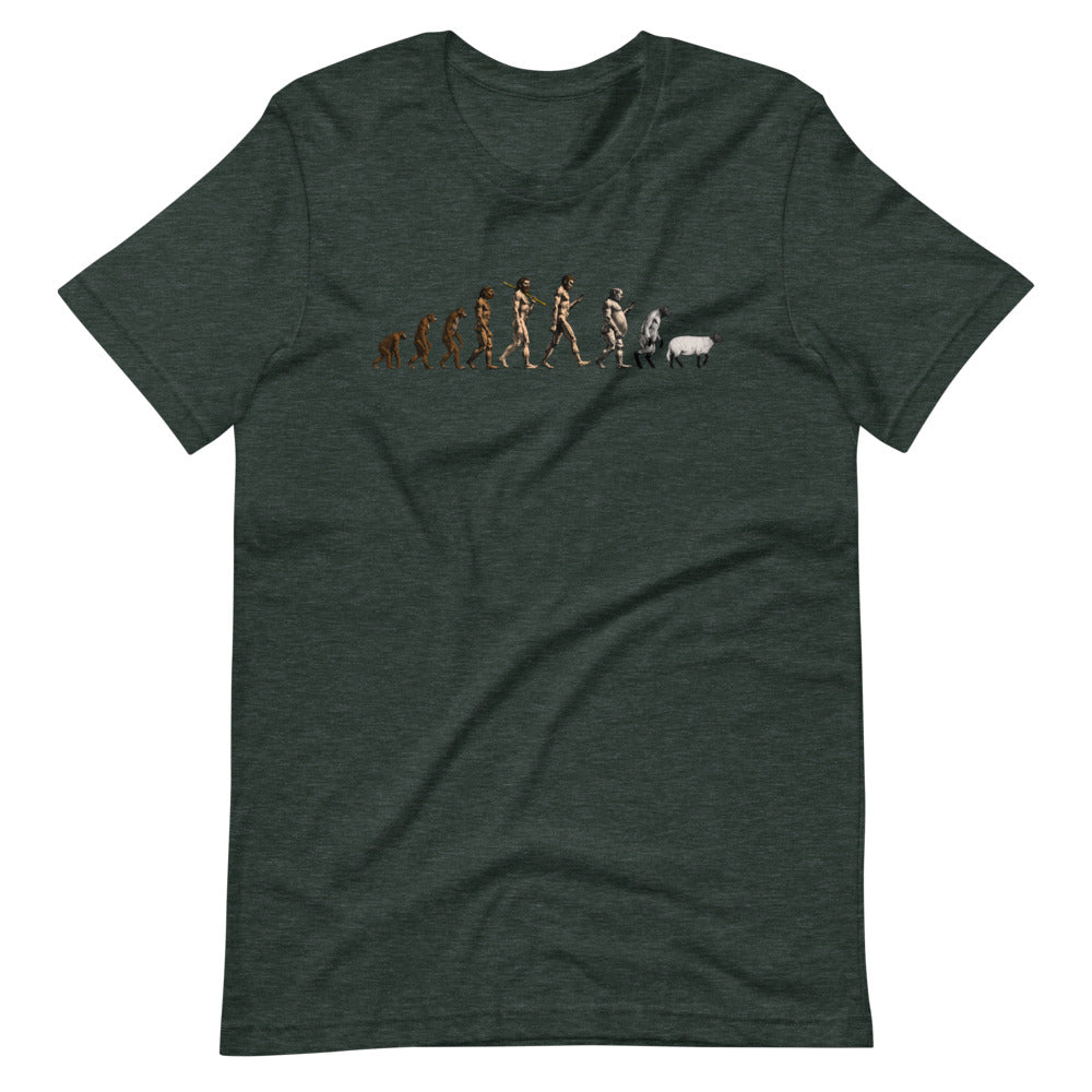 March of Devolution Sheeple T-Shirt