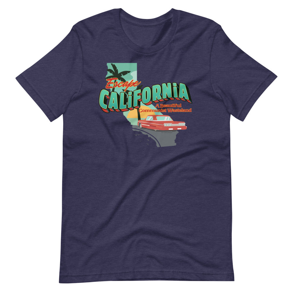 Escape California A Beautiful Communist Wasteland Short-Sleeve Unisex T-Shirt